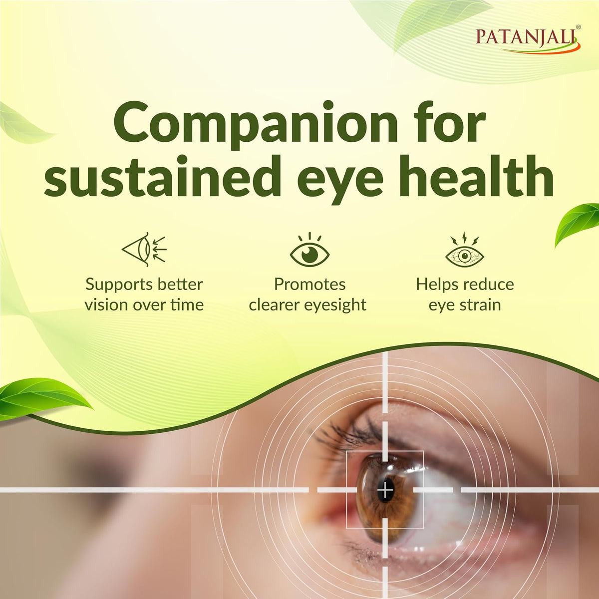 Patanjali Divya Eyegrit Gold 20 Tablets - Ayurvedic Eye Health Supplement - görsel 5