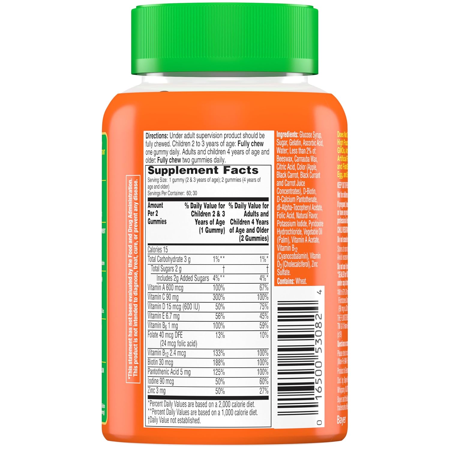 Flintstones Children's Multivitamin Plus Immune Support Gummies (60 Gummies) - görsel 3