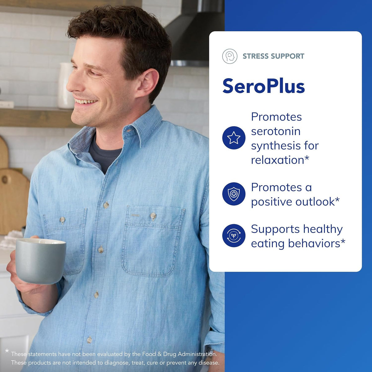 Pure Encapsulations SeroPlus – Hypoallergenic Serotonin Support for Moderate Occasional Stress, 120 Capsules - görsel 3