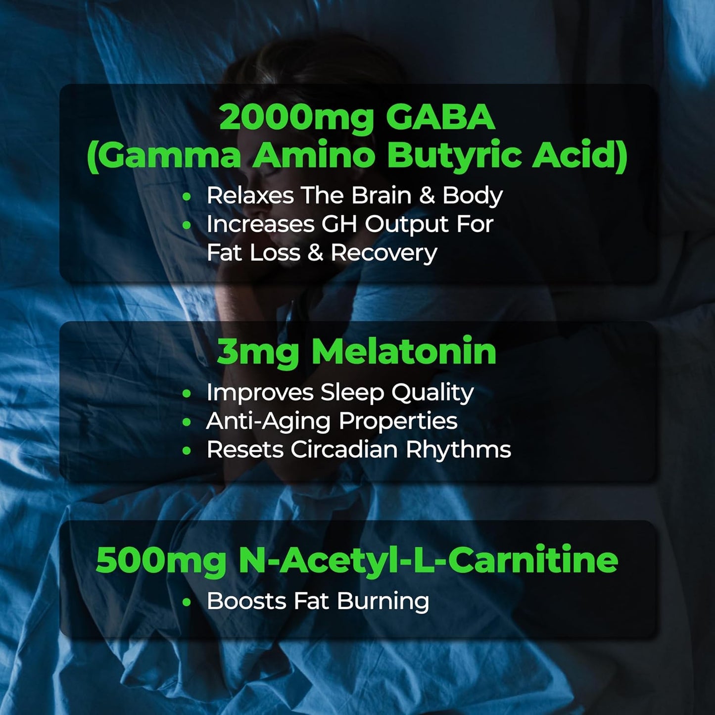 Species Nutrition Somalyze Stimulant Free Appetite Suppressant with GABA and Melatonin, Gluten-free Capsules, 90 Capsules - görsel 4