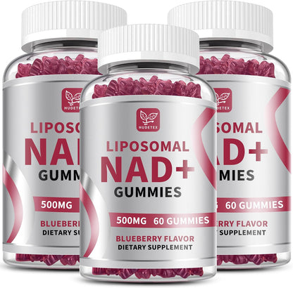 Women's NAD Liquid Supplement, 500mg Liposomal NAD – Cellular Energy Support, Vegan and Sugar-Free