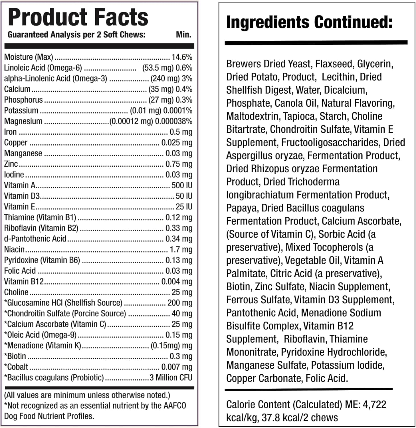 Larry 8-in-1 Multivitamin for Dogs | Heart, Digestion, Liver, Skin, Coat, & Joint Support | 60 Soft Chews - görsel 4