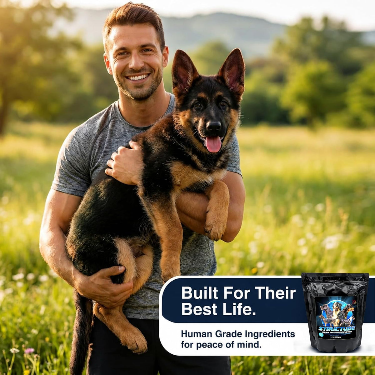 CPN Structure Puppy and Mother Dog Supplement with DHA (900 g) - görsel 7