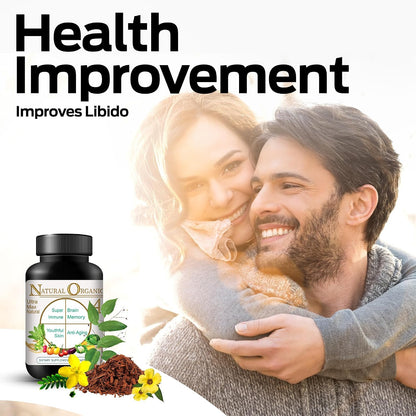 Ultra Max Natural Organic 4 in 1 Brain Supplements for Memory and Focus, Immune Support Anti-Ageing Dietary Supplements