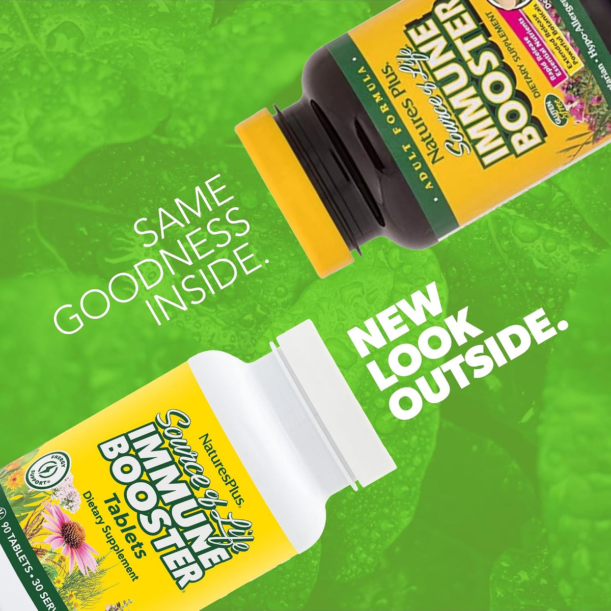 Source of Life Immune Booster – Immediate & Sustained Release – 90 Vegetarian Tablets - görsel 2