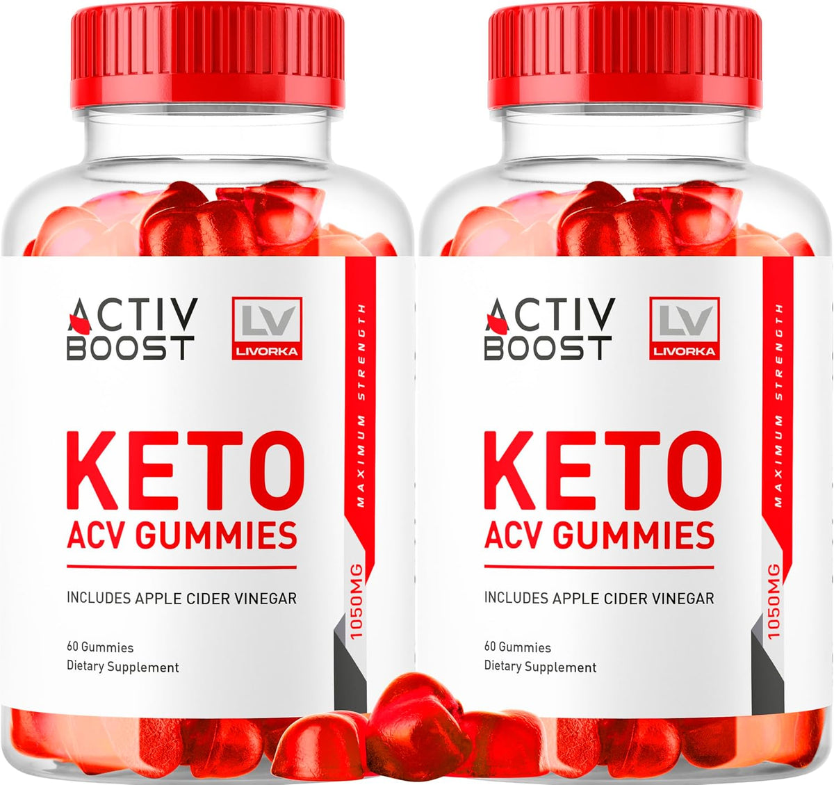 ActivBoost Keto Gummies Advanced Formula with ACV (2 Pack, 120 Gummies) - görsel 1