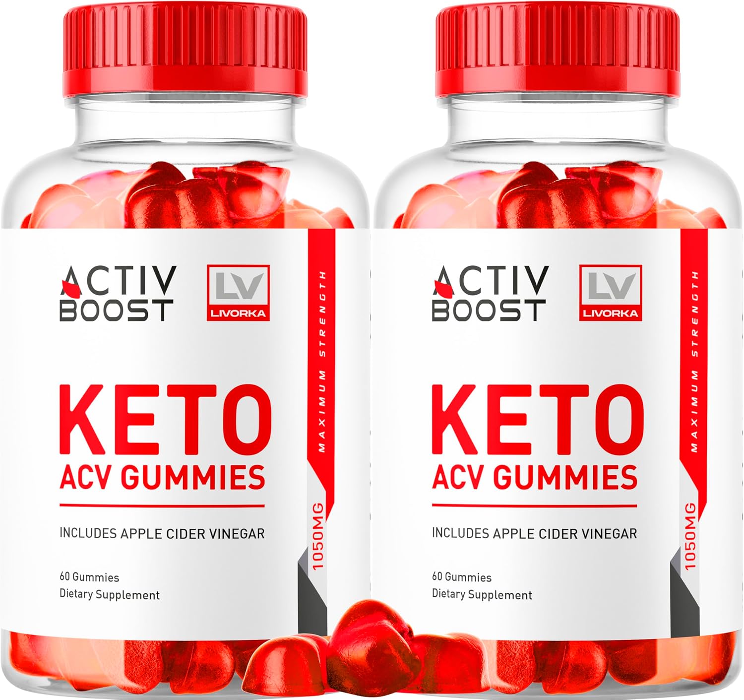 ActivBoost Keto Gummies Advanced Formula with ACV (2 Pack, 120 Gummies) - görsel 1