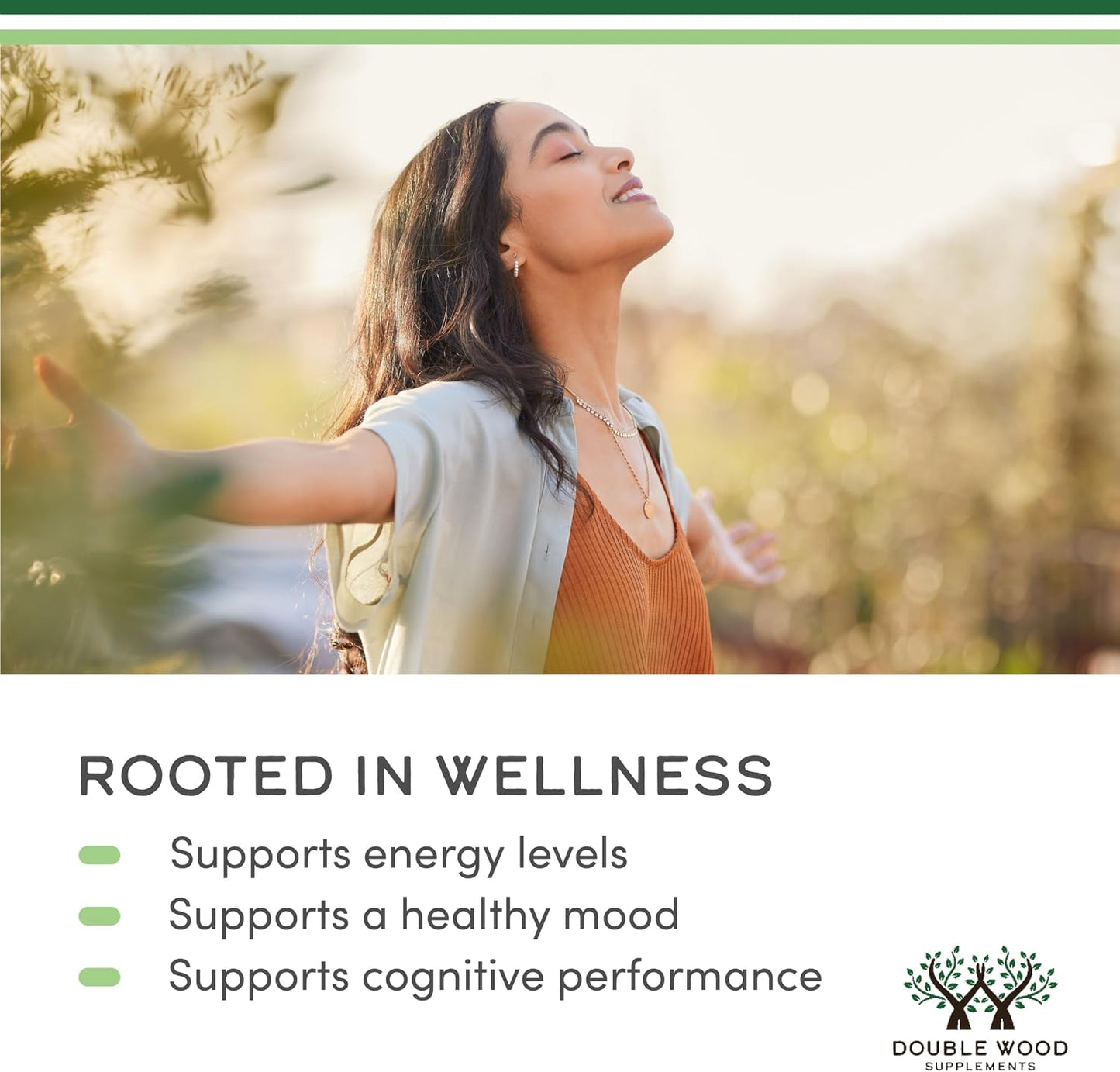 Rhodiola Rosea Food Supplement 500mg, 120 Vegan Capsules (3% Salidrosides, 1% Rosavins Extract) by Double Wood - görsel 6