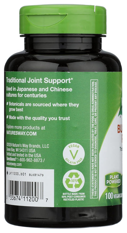 Nature's Way Burdock Root, 950 mg, 100 Vegan Capsules