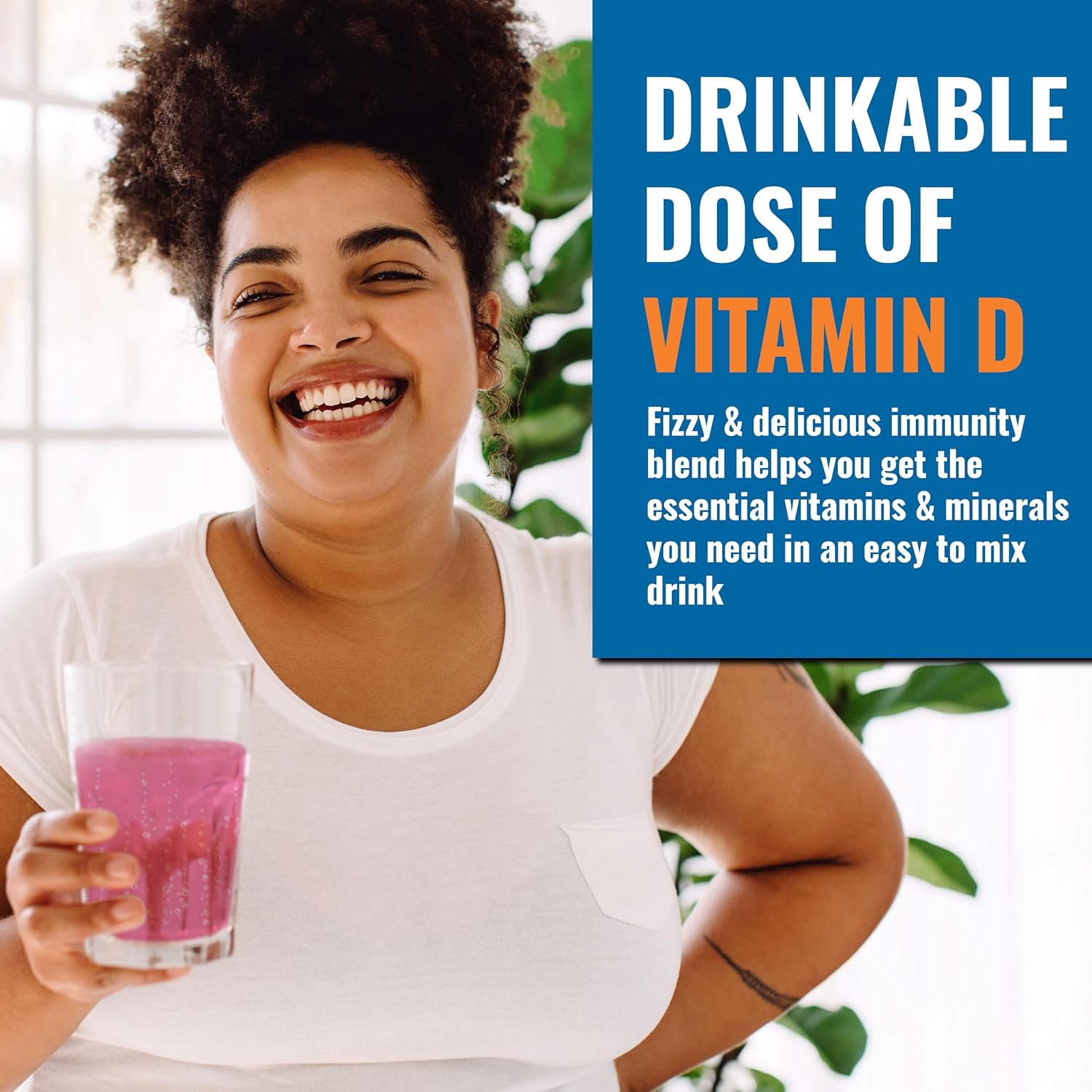 Ener-D Sugar-Free Multivitamin Drink Mix – Raspberry, 24 Sachets - görsel 3