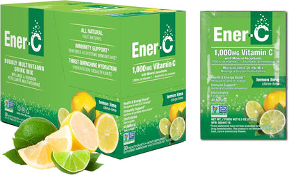 Ener-C Multivitamin Drink Mix – Healthy Energy Variety Pack, 30 Sachets