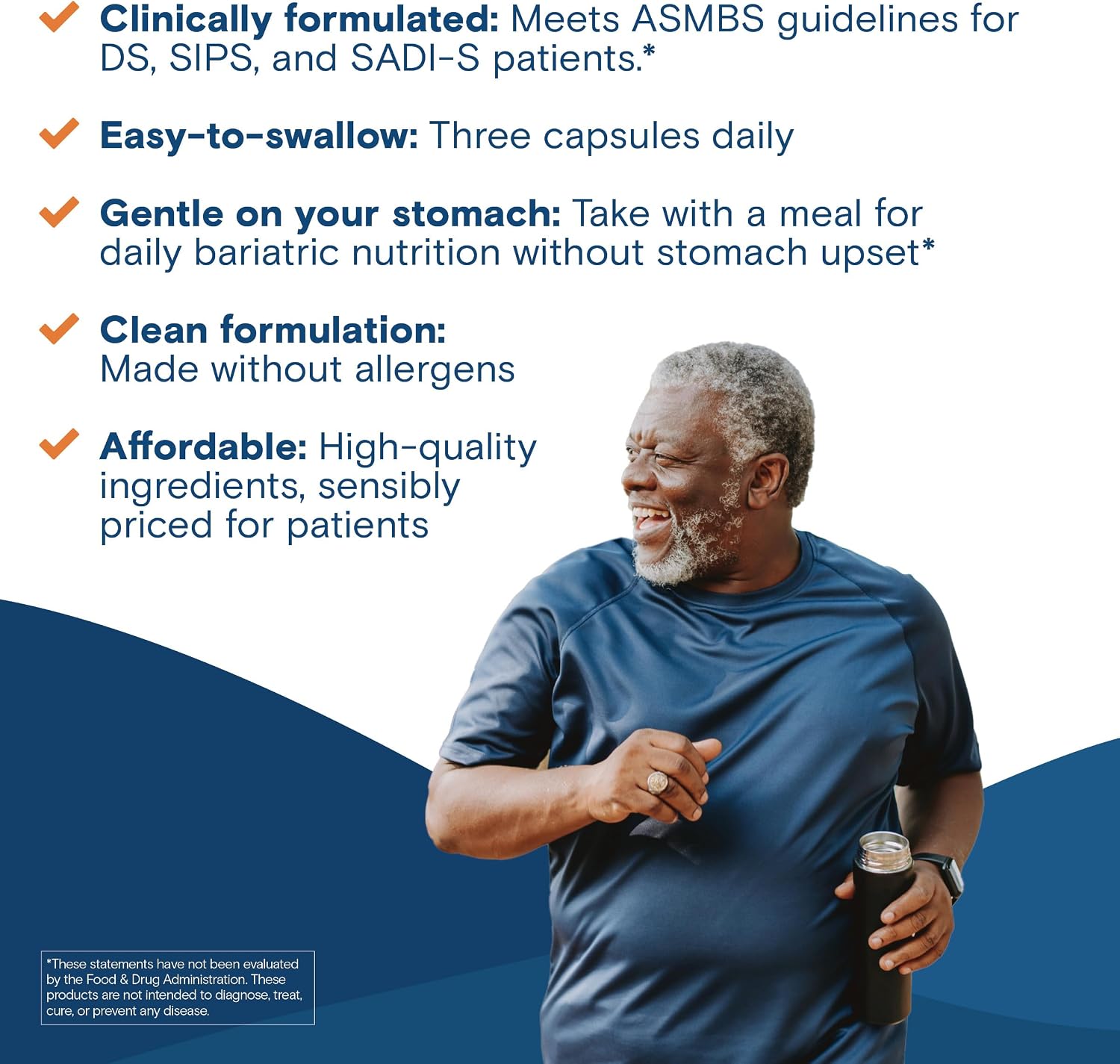 Bariatric Fusion High ADEK Multivitamin Capsule with 45mg Iron – 1080 Capsules (1 Year Supply) - görsel 6