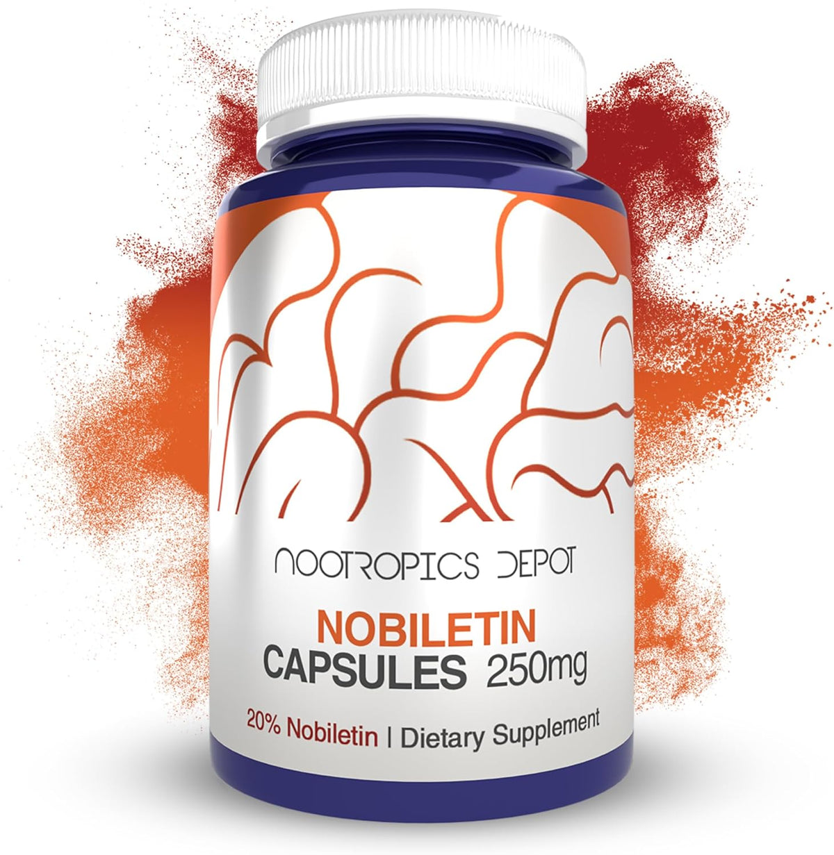 Nootropics Depot Nobiletin Capsules - 250mg (20% Extract) - 30 Count - görsel 1