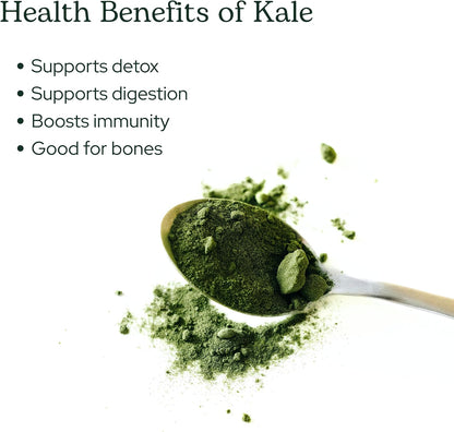 Eclectic Herb Organic Kale Powder - Superfood Supplement (91g)