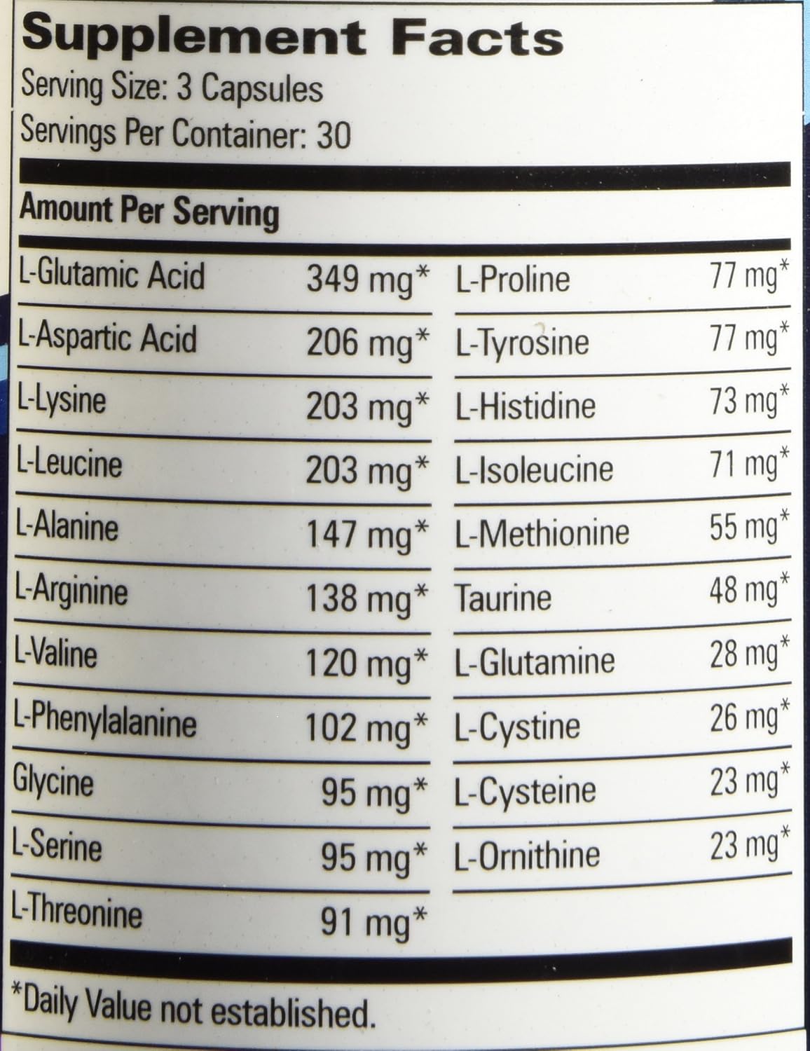 Progressive Labs Amino Blend Supplement, 90 Capsules - görsel 5