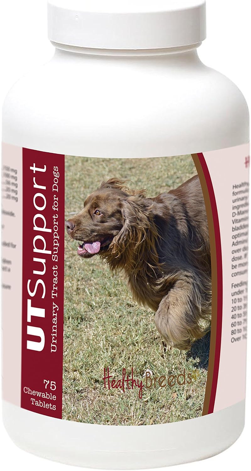 Healthy Breeds Sussex Spaniel Cranberry Chewables - Urinary Tract Support (75 Count) - görsel 1