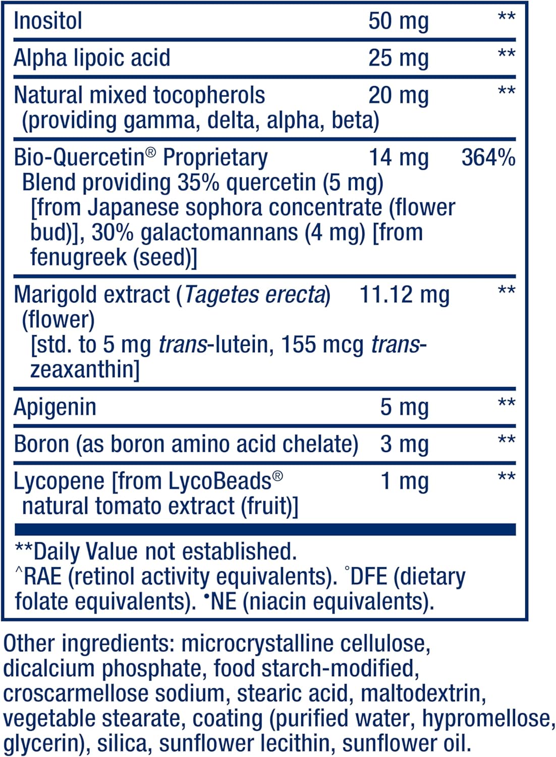 Life Extension One-Per-Day Multivitamin - Over 25 Vitamins, Minerals & Plant Extracts - 60 Tablets - görsel 5