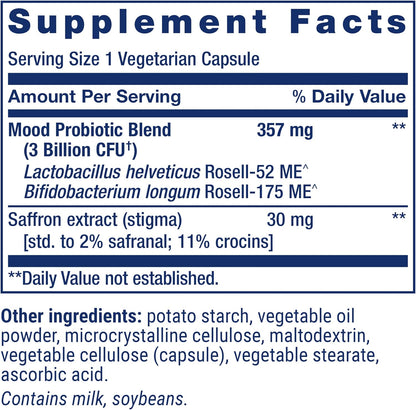 Life Extension FLORASSIST Probiotic Mood Improve