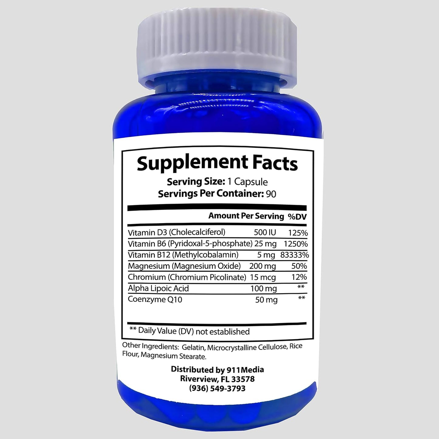Meta-Seven – Blended Vitamin & Mineral Supplement (90-Day Supply) - görsel 3