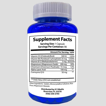 Meta-Seven – Blended Vitamin & Mineral Supplement (90-Day Supply)