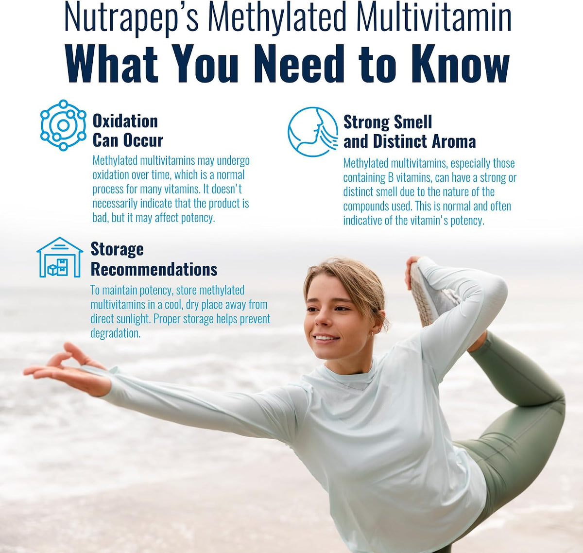 NutraPep Methylated Multivitamin with 5-MTHF and B-Complex - görsel 5