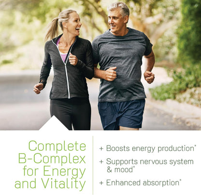 Irwin Naturals Mega B-Complex - 60 Liquid Softgels - Vitamin B Complex with Vitamin B12, Folate B9, Biotin B7, B1, B2, B3, B5, B6, and Rapid Energy MCTs
