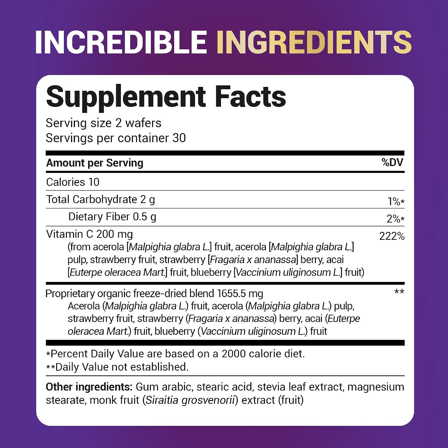 Dr. Berg Chewable Vitamin C Complex – Organic Berry Vitamin C Wafers - görsel 8