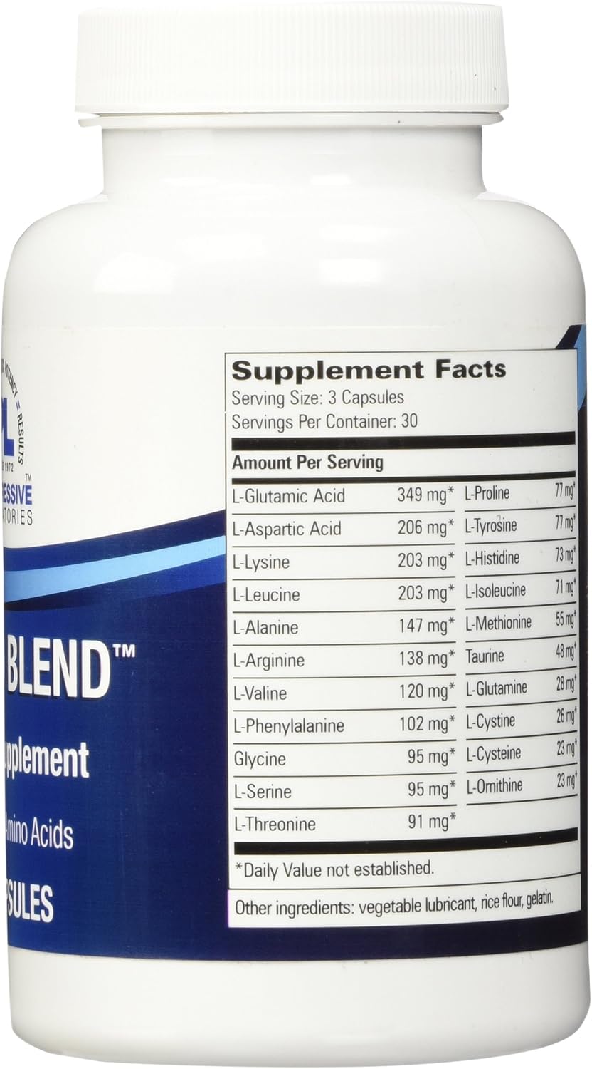 Progressive Labs Amino Blend Supplement, 90 Capsules - görsel 2
