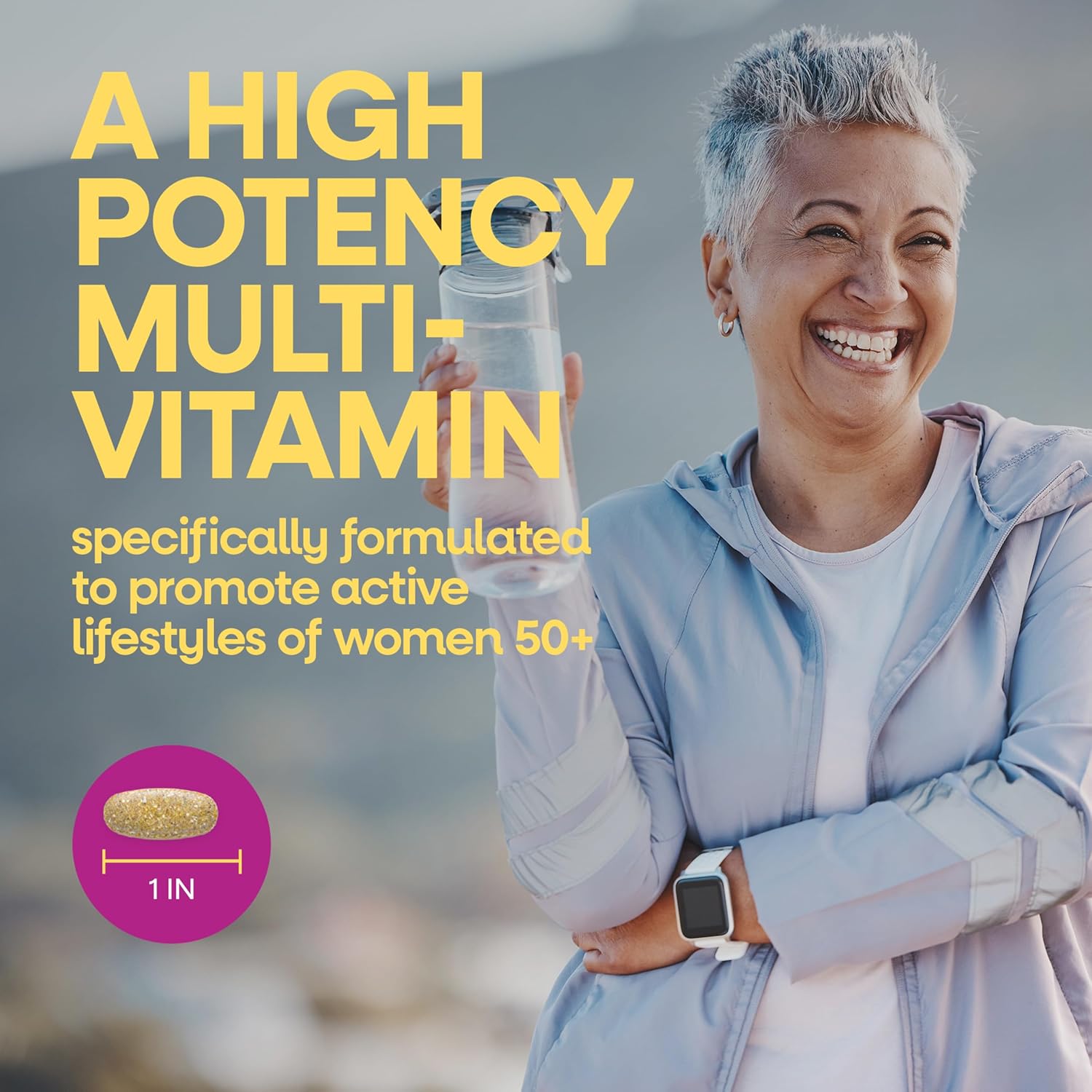 Nature's Way Alive! Ultra Potency Multivitamin for Women 50 Plus - 60 Tablets - görsel 2