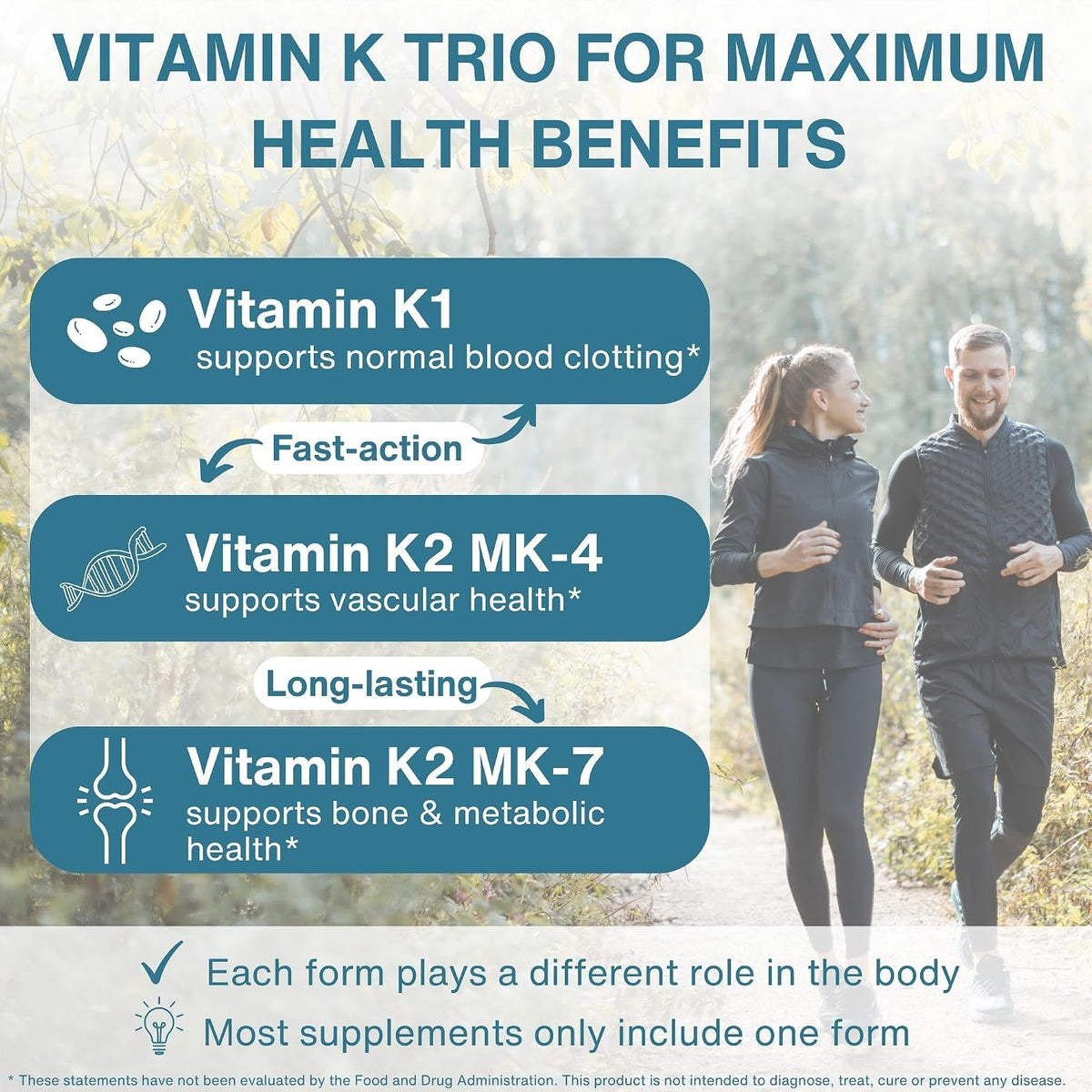 Igennus High Potency Vitamin K Complex, K1 & K2 (MK-4 & MK-7), 90 Capsules - görsel 4