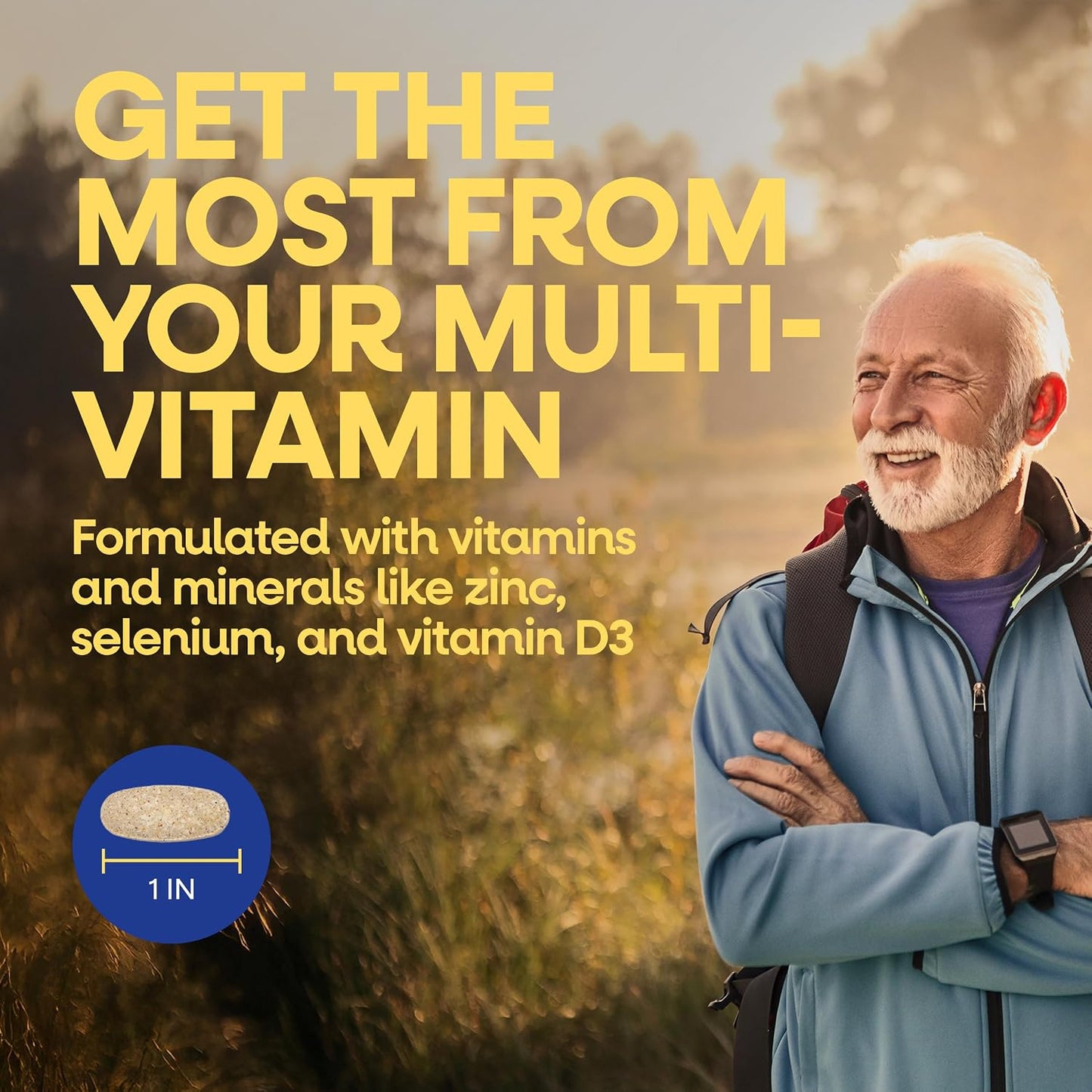 Nature's Way Alive! Men's 50+ Multivitamin Complete, 130 Tablets - görsel 2