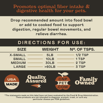 Organic Pumpkin Powder for Pets - 113g