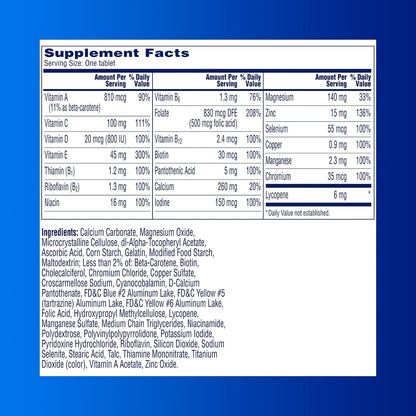 One A Day Men's Pre-Conception Health Multivitamin to Support Sperm Health, 30 Count