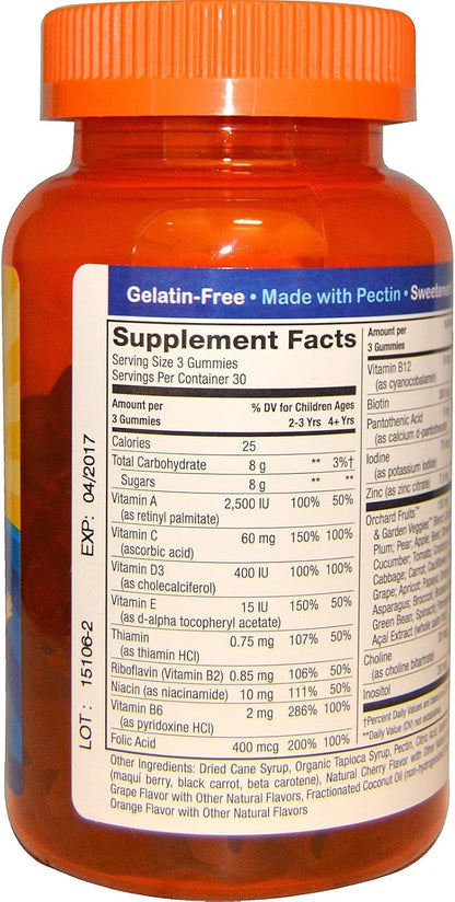 Alive! Children's Multivitamin Gummies (Assorted Flavours) - 90 Count