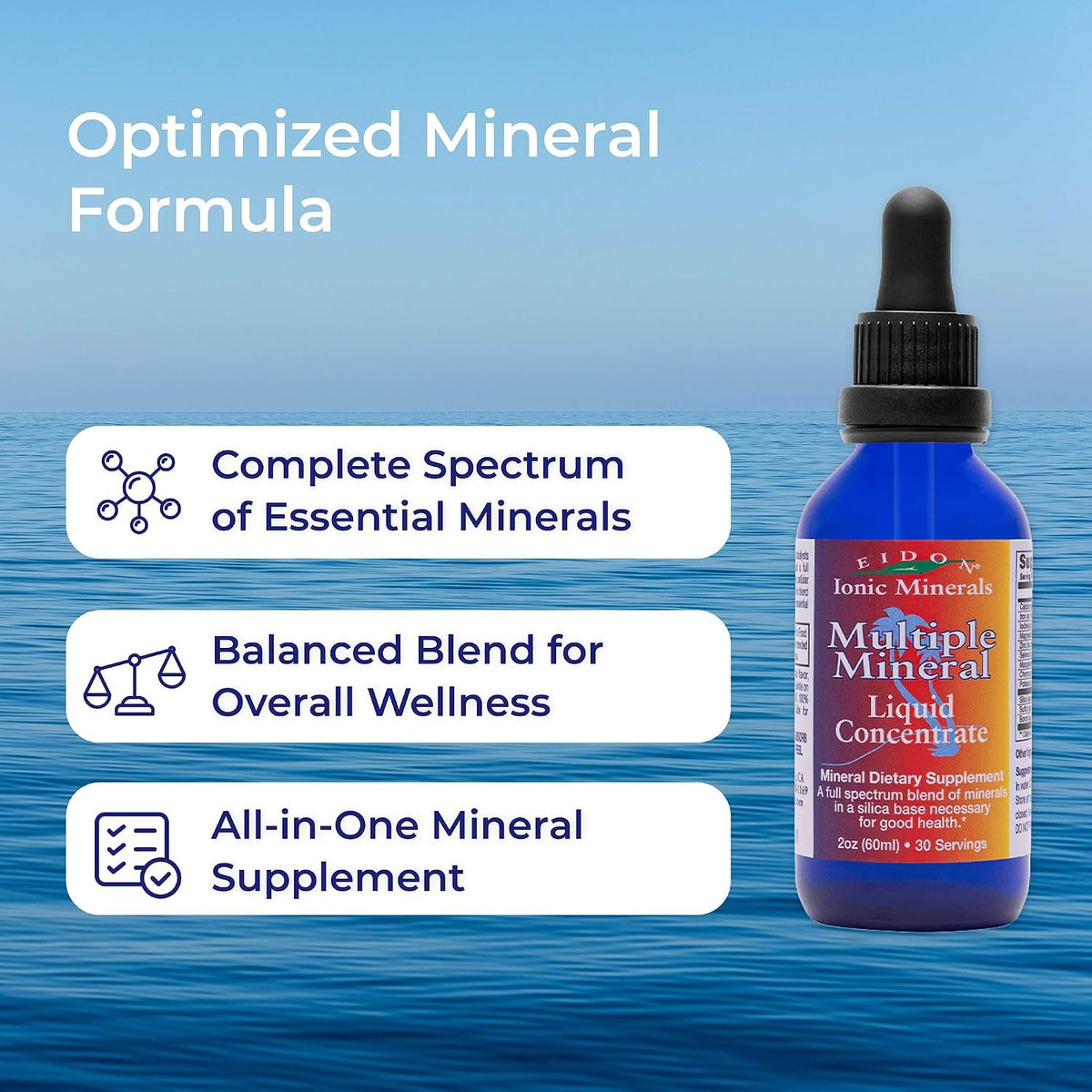 Eidon Ionic Minerals - Multiple Minerals Supplement, 532 ml - görsel 5