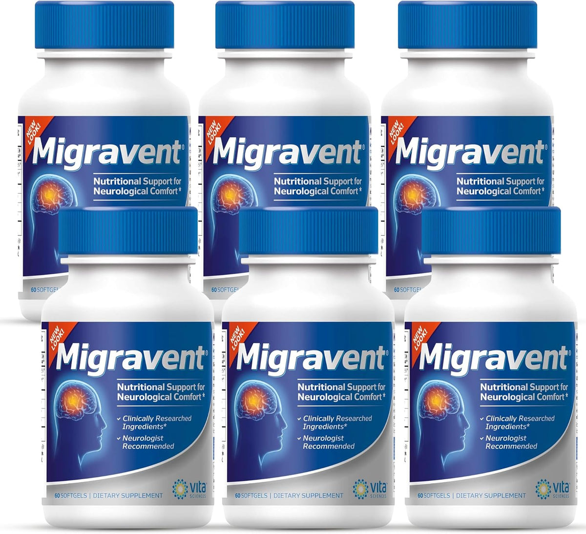 Vita Sciences Migravent Migraine Relief Supplement - görsel 1