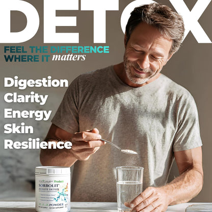 TODICAMP Zeolite Detox Sorbolit – Zeolite Binder Supplement for Full Body Detox – Gut Cleanse, Cellular and Liver Detox (1 Pound (Pack of 1))