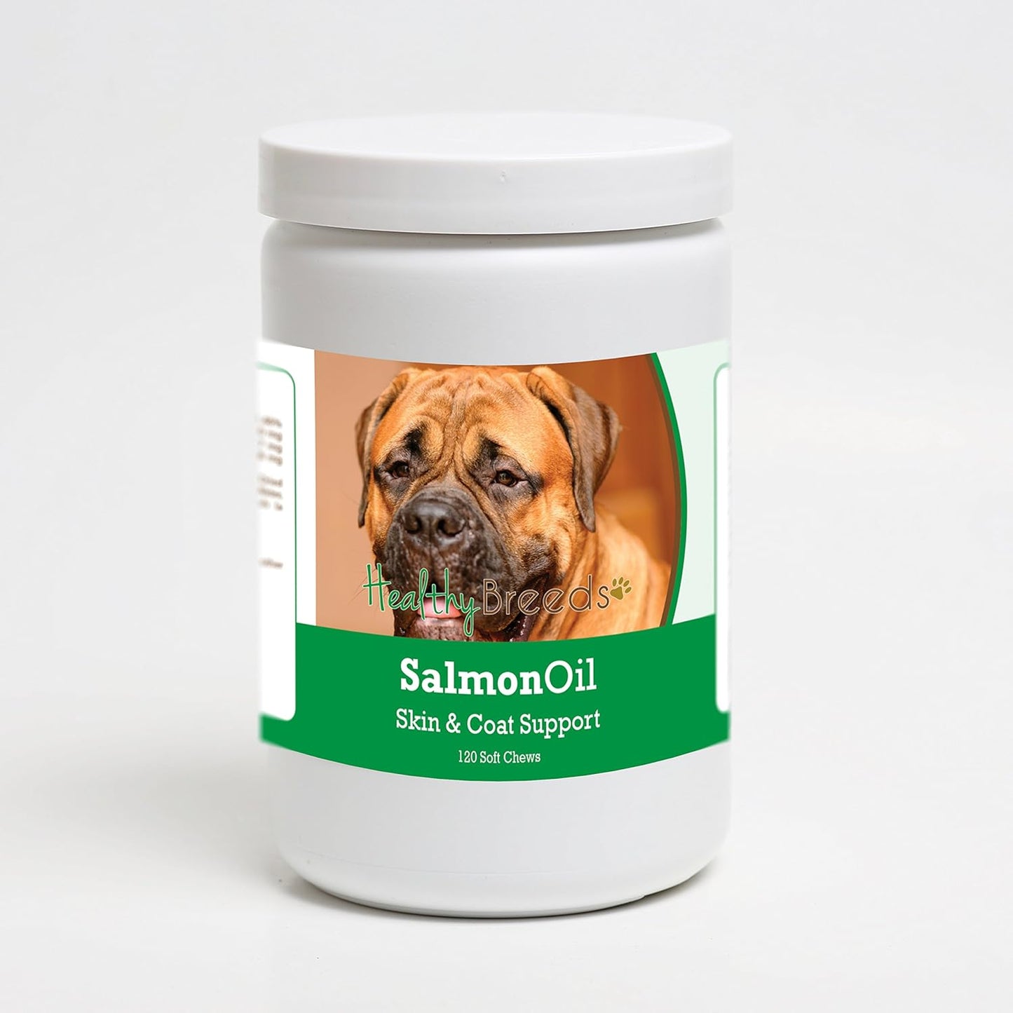 Healthy Breeds Bullmastiff Salmon Oil Soft Chews 120 Count - görsel 1