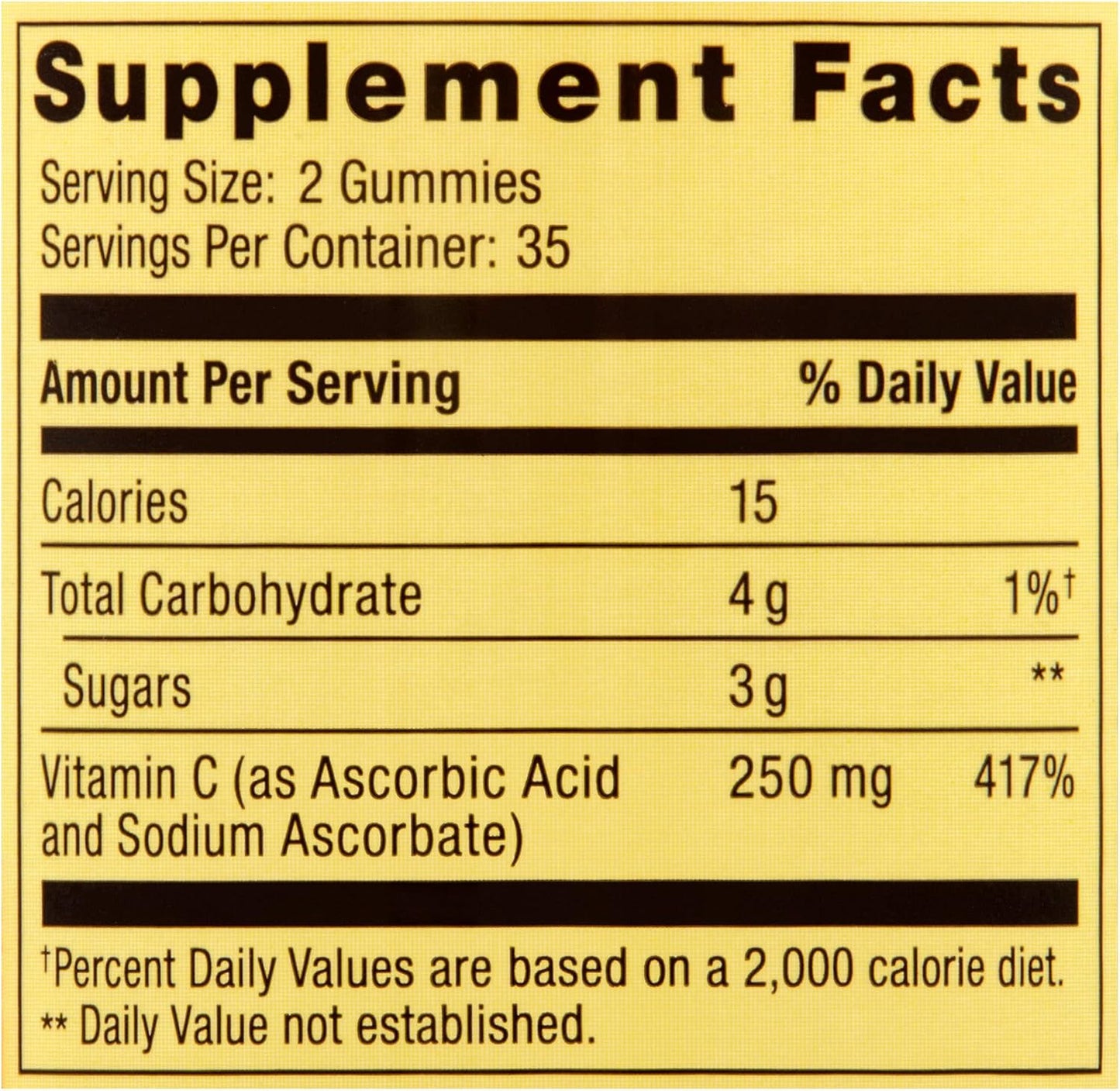 Spring Valley Gummy Vitamin C 240 mg – 70 Orange Gummies - görsel 4