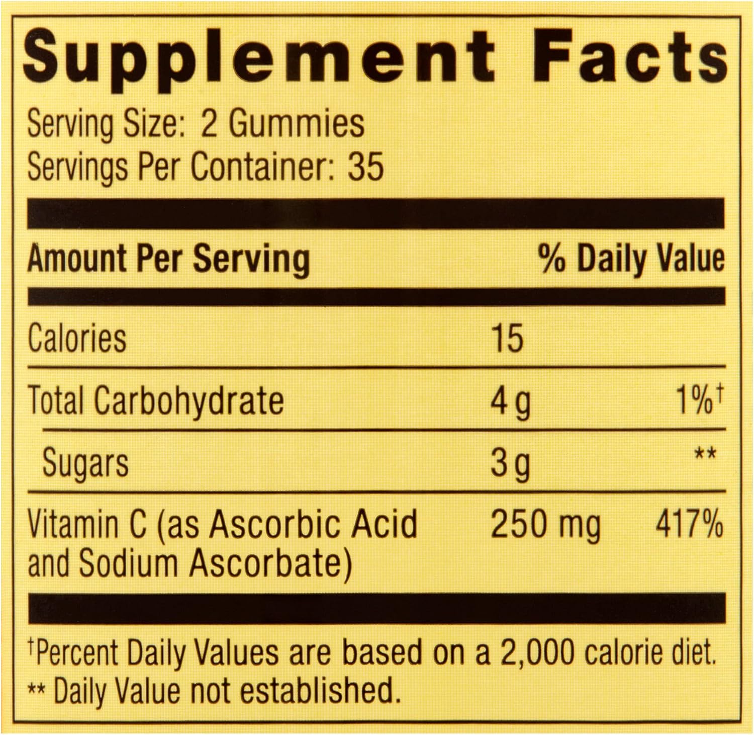 Spring Valley Gummy Vitamin C 240 mg – 70 Orange Gummies - görsel 4