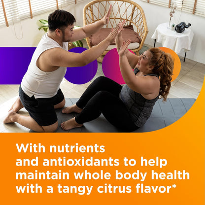 Centrum Liquid Multivitamin for Adults, Multivitamin/Multimineral Supplement with B Vitamins and Antioxidants, Citrus Flavour - 237 ml