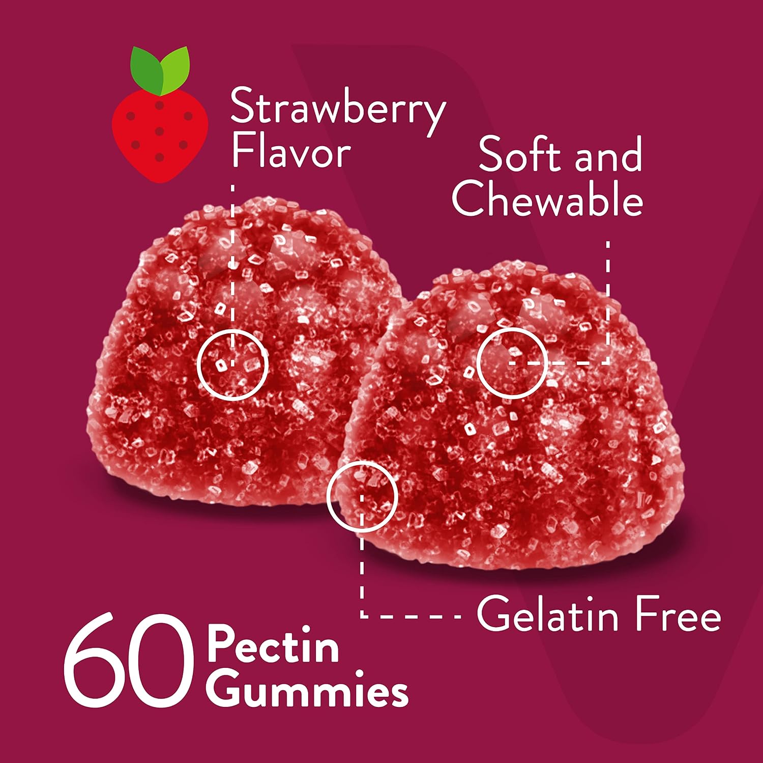 Viteey Vitamin B Complex Gummies with Vitamin C - 60 Count - görsel 3