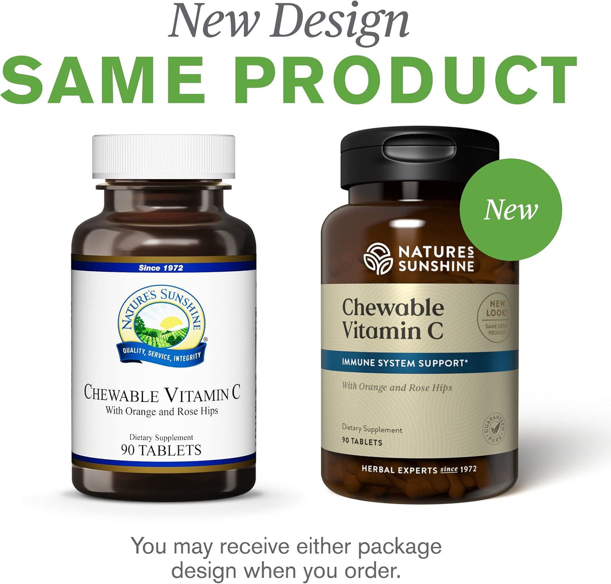 Nature's Sunshine Chewable Vitamin C 250mg 90 Tablets - görsel 7