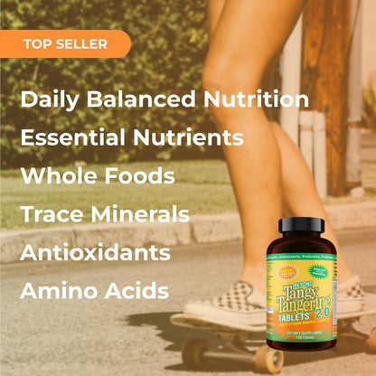 Youngevity Beyond Tangy Tangerine 2.0 Multivitamin & Mineral Complex – 160,000 ORAC, 120 Tablets (2-Pack)