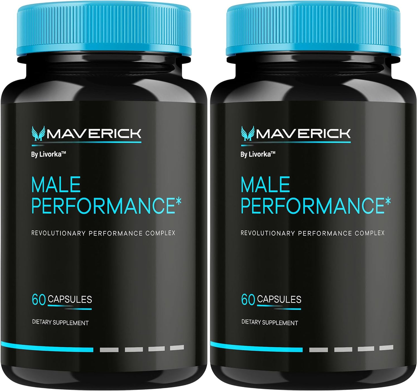 Maverick Capsules – Official Maverick Supplement for Men, Advanced Formula for Stamina, Vitality & Wellness, All Natural, 120 Capsules (2 Pack) - görsel 1