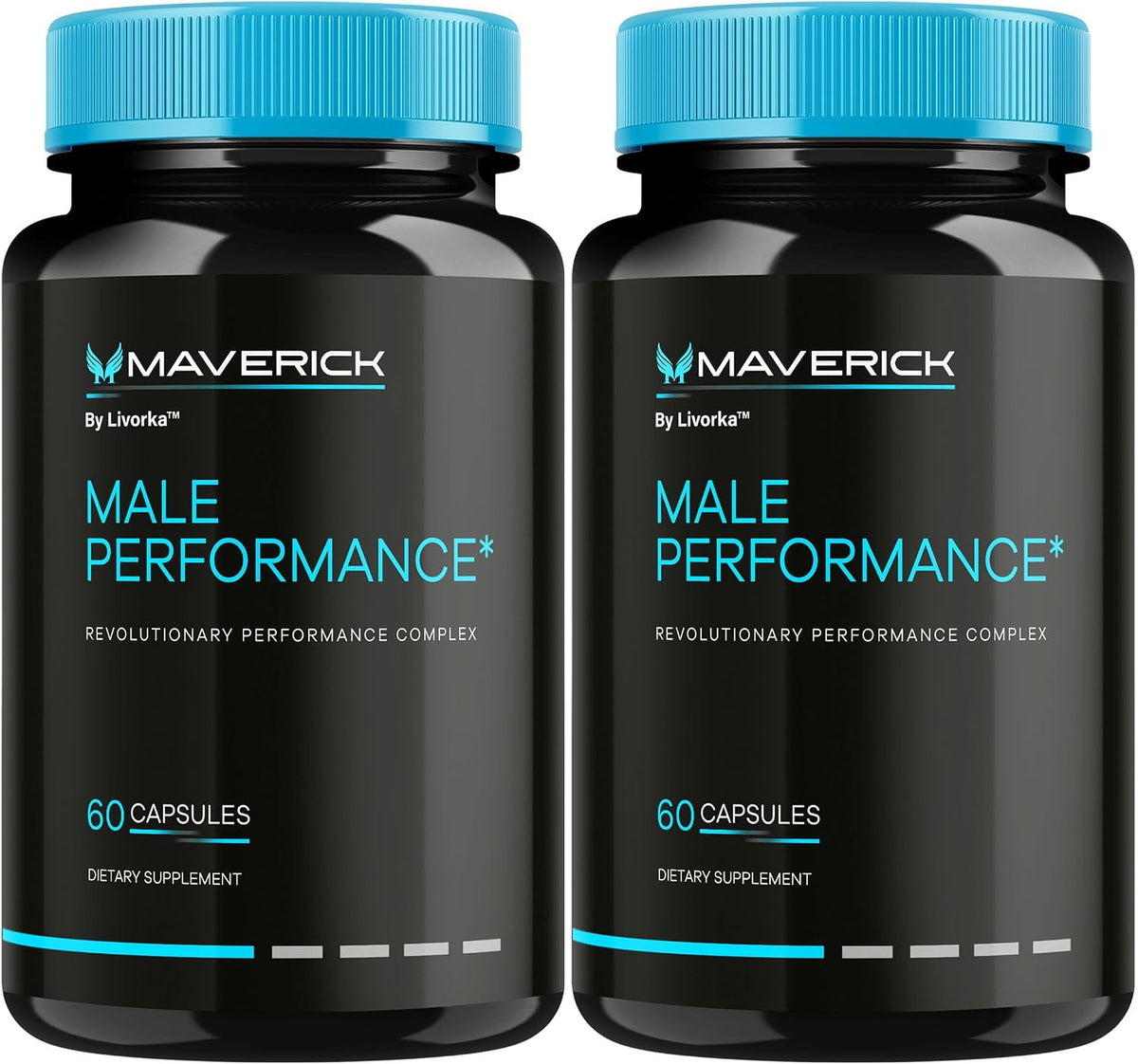 Maverick Capsules – Official Maverick Supplement for Men, Advanced Formula for Stamina, Vitality & Wellness, All Natural, 120 Capsules (2 Pack) - görsel 1