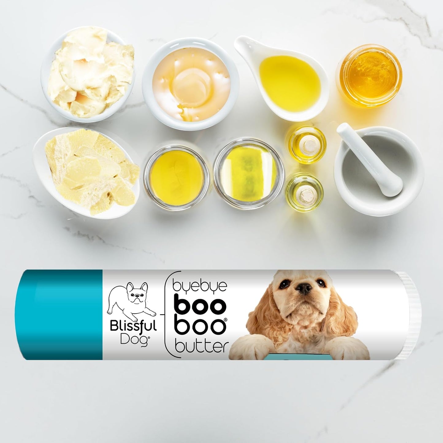 The Blissful Dog .15 oz Tube Cocker Spaniel Booboo Butter - görsel 2