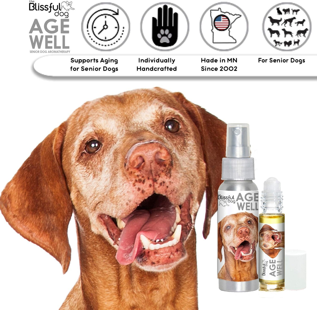 The Blissful Dog Vizsla Age Well Spray Aromatherapy - görsel 3