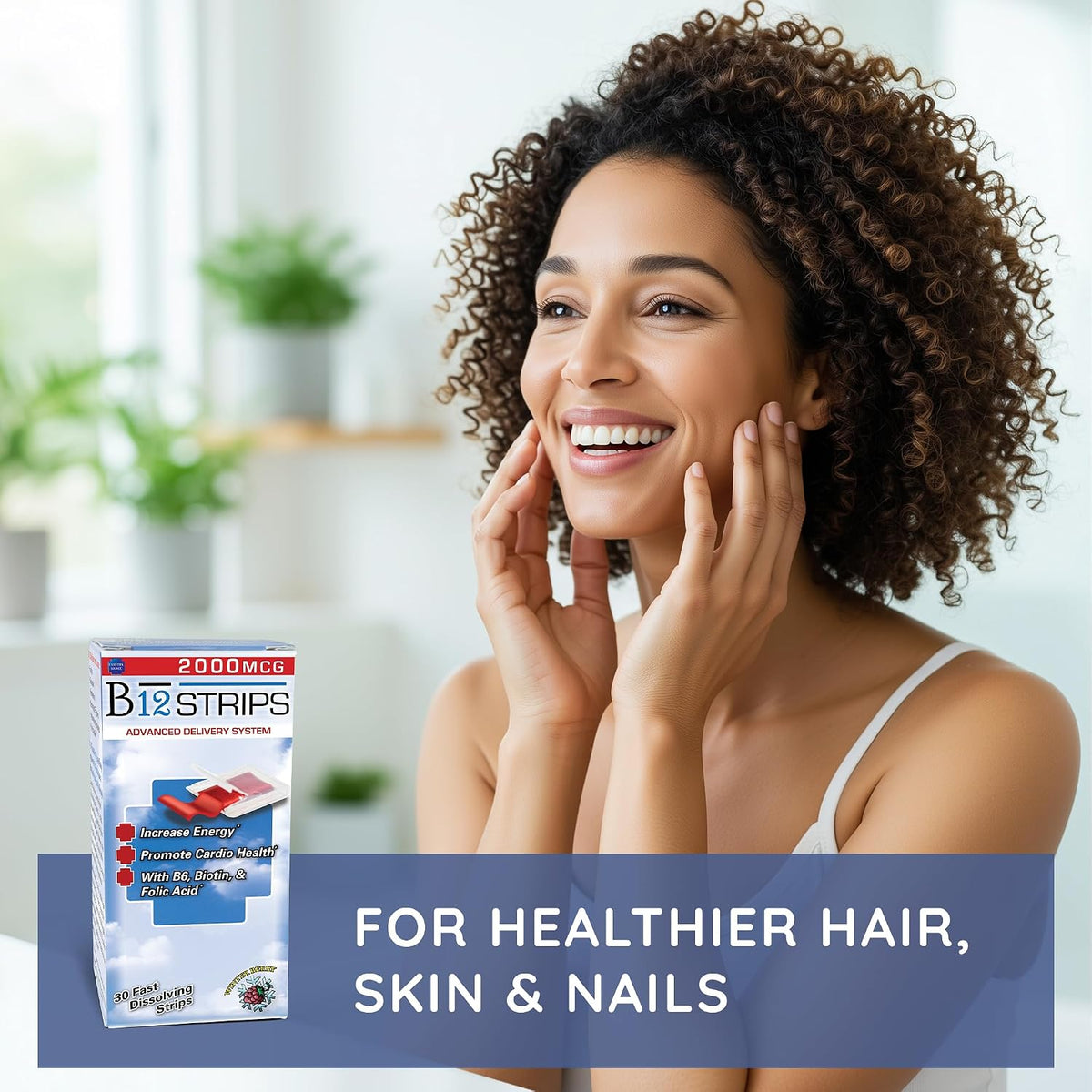 Essential Source Methylcobalamin Vitamin B12 Sublingual Strips with Biotin, B6 and L-Methylfolate - görsel 6