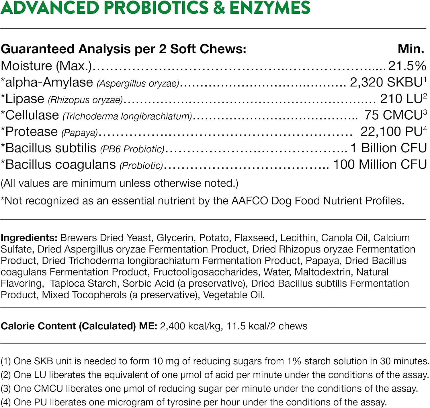NaturVet Advanced Probiotics & Enzymes PB6 Dog Soft Chews - Hickory Smoked Bacon Flavour, 70 Chews - görsel 7